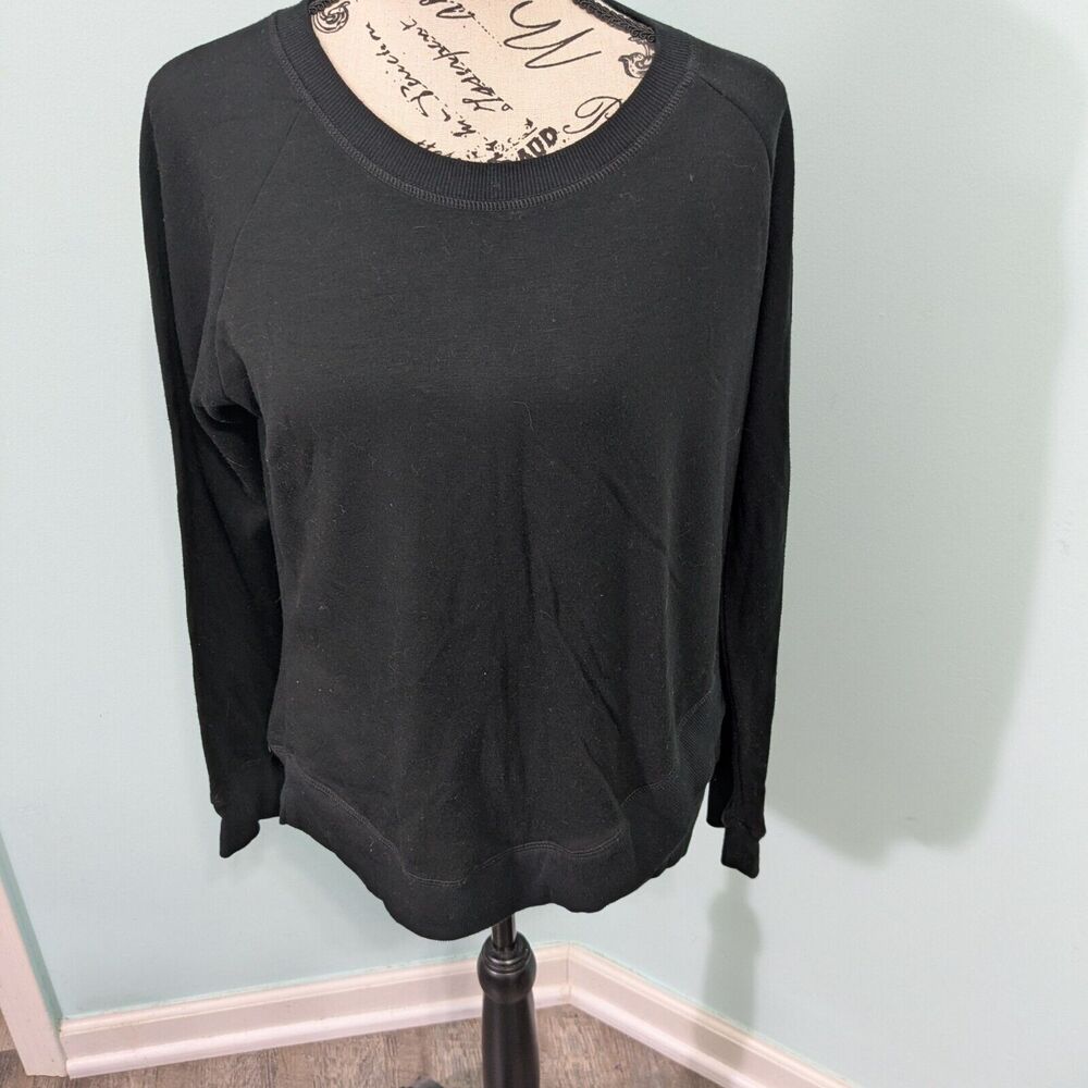 The Original Muk Luks Sweatshirt. Black. Women’s medium